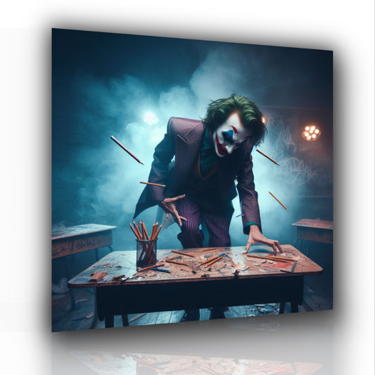 Quadro Joker Witcher Metal Gear – Stampa su Tela 45x45