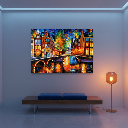 🎨 Quadri Leonid Afremov 70x50 – Stampe su Tela Famosi Dipinti a Colori