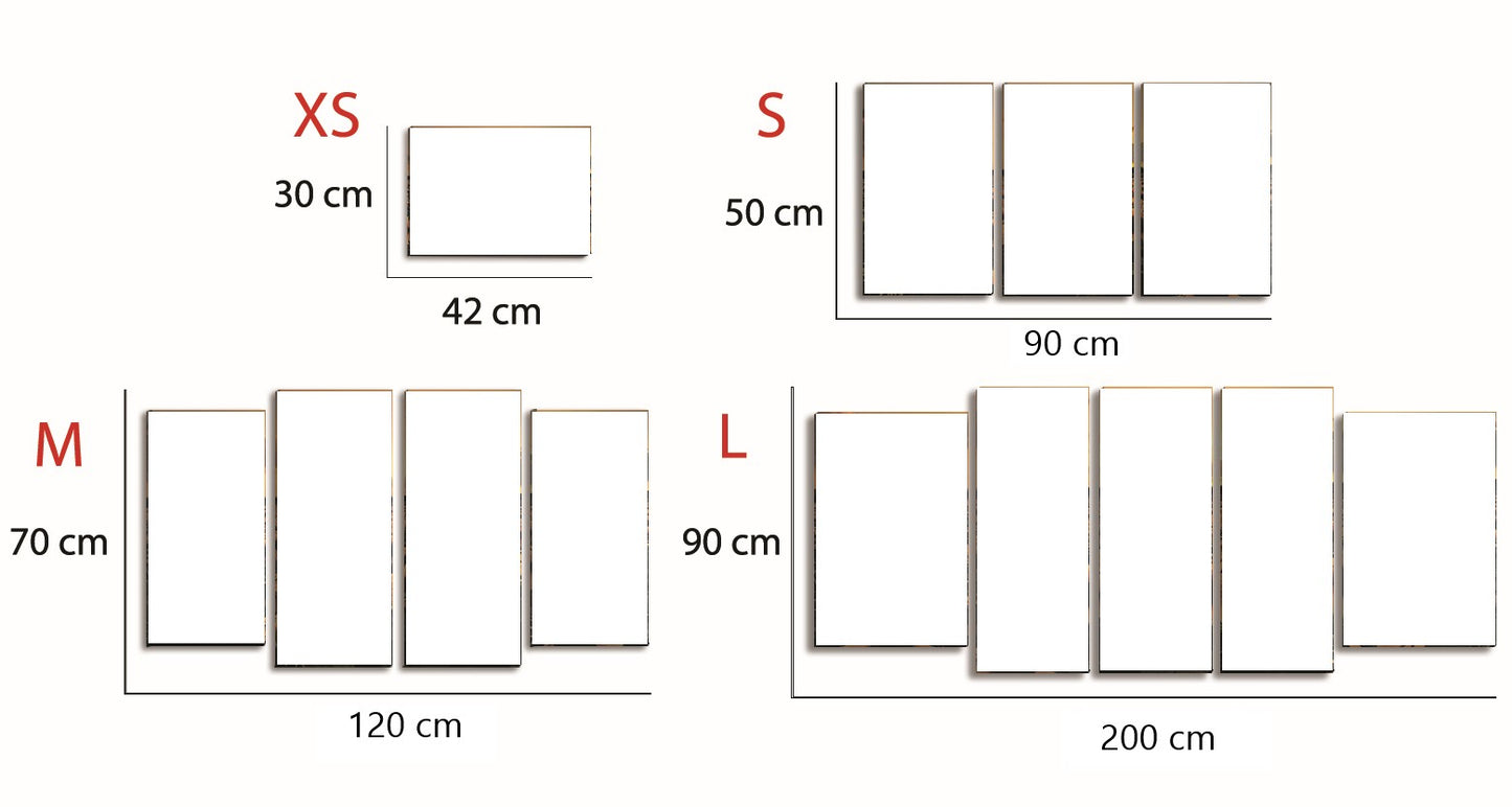 La creazione di Adamo || La nascita || quadro xxl Michelangelo || Quadri moderni