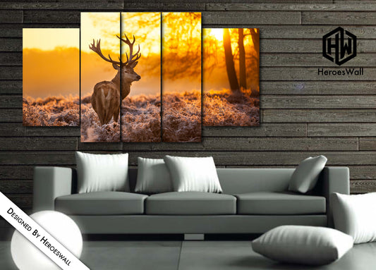 🦌 Quadro Cervo – Simbolo di Forza e Nobiltà nella Natura