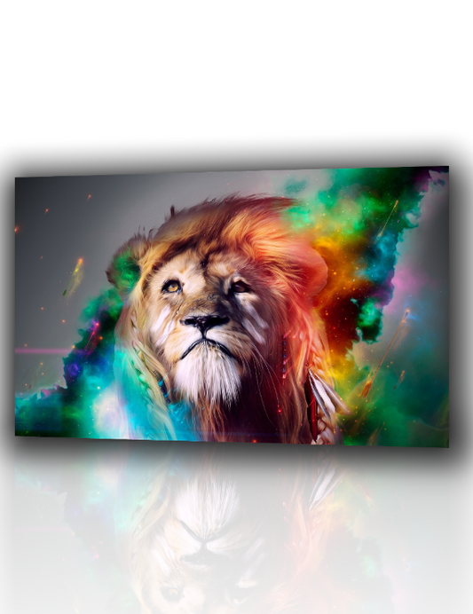 Quadri Leoni Moderni – Stampa su Tela Canvas per Arredo Elegante e Grintoso