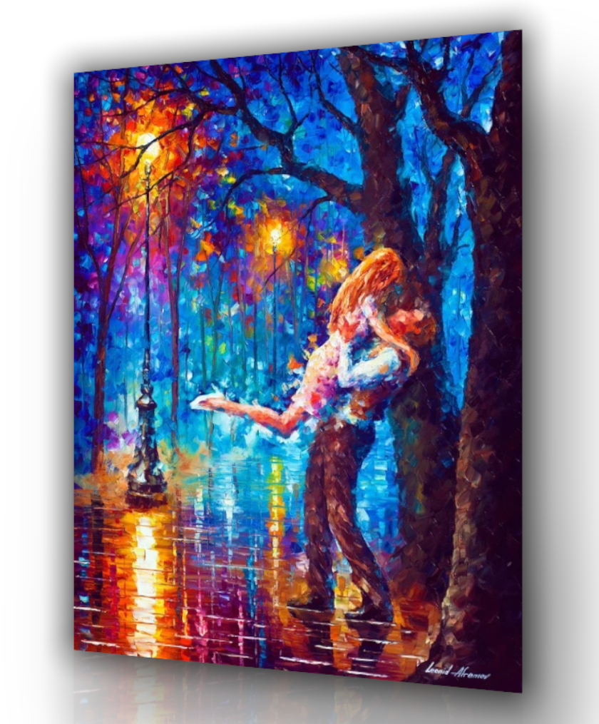 šØ Quadri Leonid Afremov ā Stampe su Tela Famosi Dipinti a Colori