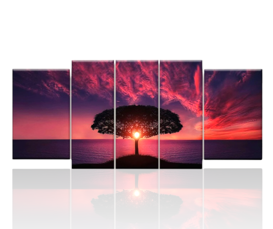 Image arbre de vie || Tableaux paysages, couchers de soleil