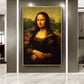 The Mona Lisa Famous Art Canvas Paintings By Leonardo Da Vinci Wall Art Posters And Prints Classical Art Picture For Living Room