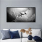 Black Love Kiss Canvas Painting Abstract Print Poster Pictures Home Bedroom Living Room Decoration Wall Art