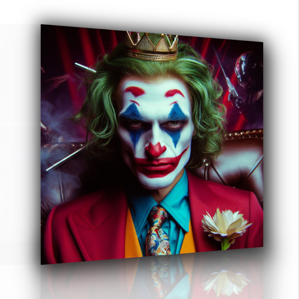 QUADRI JOKER 45x45cm, quadro Joker con The Witcher e Metal Gear