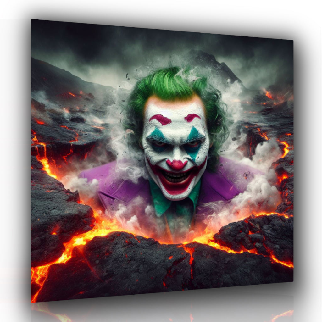 QUADRI JOKER 45x45cm, quadro Joker con The Witcher e Metal Gear