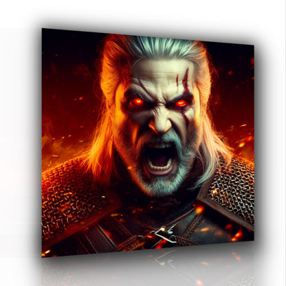 Quadro Joker Witcher Metal Gear – Stampa su Tela 45x45