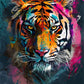 Abstract Animals Cat Lion Graffiti Art Canvas Painting Colorful Animal Wall Art Poster Prints Pictures Cuadros Living Room Decor