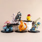 Pokemon 6 pezzi /Set Anime Action Figure Pikachu 6-7cm || Charizard Blastoise Squirtle Bulbasaur mewtwoo