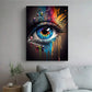 Classic Abstract Wall Art , Eye Features Mural, HD Canvas Print Poster for Home Living Room Bedroom Office Decoration