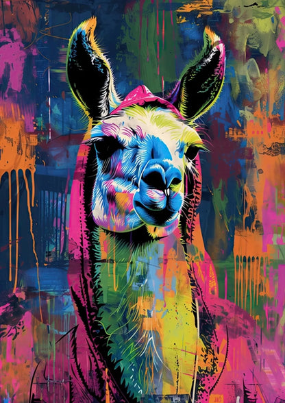 Banksy Pop Street Graffiti Wall Art Animal Canvas Posters and Prints Panda Dog Raccoon Painting for Living Room Decor Picture