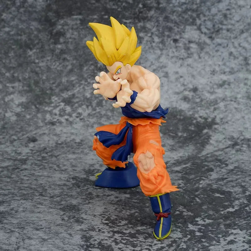 Action Figure - Statue || Statuette dragon ball 16cm || Action Figures PVC Goku super saiyan