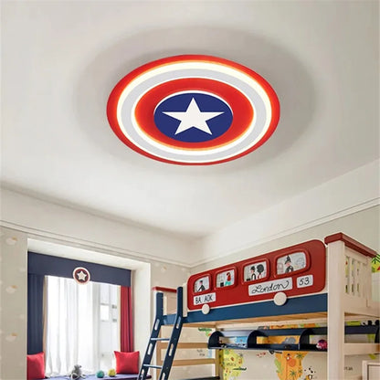 lampada soffitto || plafoniera avengers || Lampadario per ragazzi cartoon