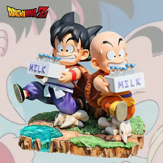 Action Figure - Statue ||15CM Dragon Ball cartoon || Statuette Goku e Krillin || Action Figures PVC