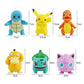 Pokemon Anime Action Figures Pikachu Charmander Psyduck Squirtle Jigglypuff Bulbasaur statuette || action figures cartoon || statue anime