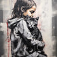 Banksy Boy Girl with Balloon on Canvas Posters and Prints Pop Street Graffiti Wall Art Painting for Living Room Home Decor