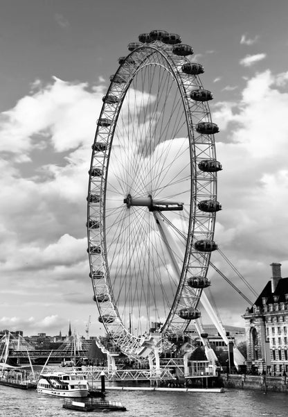 Black and White London Tower Bridge Rome New York Poster Prints Canvas Painting Wall Art Picture for Living Room Home Decor