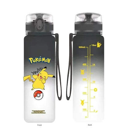 560ML Borraccia Pokemon || Ash e Pikachu || Gengar