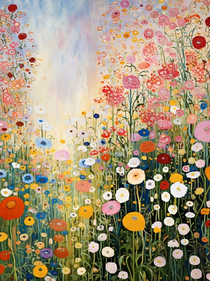 Abstract Flower Canvas Painting Modern Floral Prints Poster Wall Art Picture for Living Room Home Bedroom Decor Classroom Cuadro