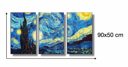 Quadro Cielo stellato di Van Gogh || Quadri di opere famose