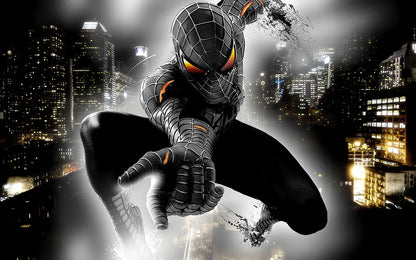 Marvel Avengers Funny Canvas Painting Spider-Man The Hulk Movie Poster Wall Art Mural Picture Children's Room Decor Gift Cuadros