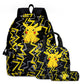 Pokemon || Borsa zaino da scuola per bambini || zaino  Pikachu || Borsa da viaggio per studenti di grande capacità