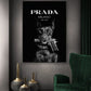 Quadro su Tela Doberman con Pistola – Stile Luxury Animal Pop Art per Arredo Moderno