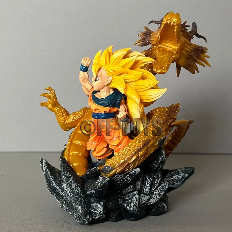 Dragon Ball Z statuetta || Ssj3 Goku Action Figures Dragon Ball || 14CM