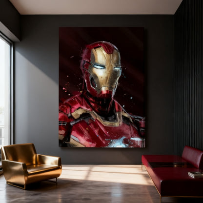 Quadro IronMan Marvel Avengers – Stampa su Tela HD Pronta da Appendere