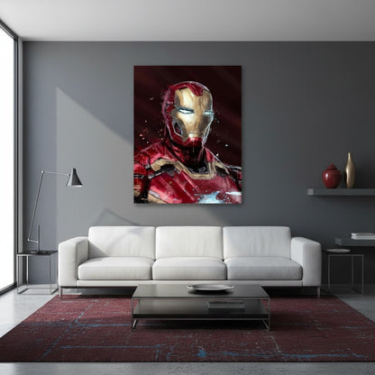 Quadro IronMan Marvel Avengers – Stampa su Tela HD Pronta da Appendere