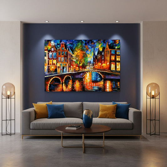 🎨 Quadri Leonid Afremov 70x50 – Stampe su Tela Famosi Dipinti a Colori