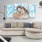 Quadro moderno || Sacra famiglia || Gesù Giuseppe e Maria