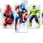 images de super héros merveilles || Vengeurs || Impression HD sur toile - Marvel Comics - prêt à accrocher