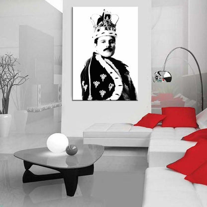 Quadro Freddie Mercury – Icona Pop Art su Tela Moderna