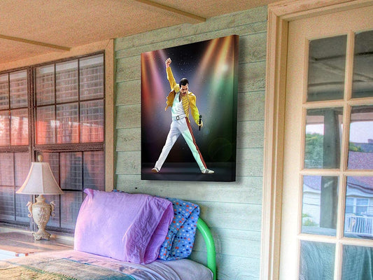 Quadro Freddie Mercury – Icona Pop Art su Tela Moderna