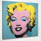 Gemälde von Marilyn Monroe || Rote Lippen || Modernes Bild Wohnzimmer Schlafzimmer Küche Druck auf schwarz-weißer Wandleinwand