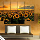 Quadro su tela || Fiori || Girasoli || Quadri moderni