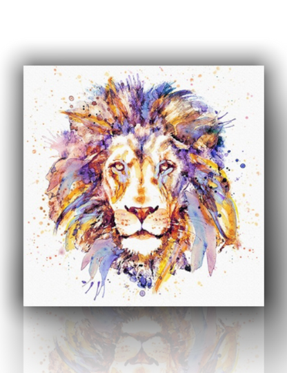 Quadri Leoni Moderni – Stampa su Tela Canvas per Arredo Elegante e Grintoso