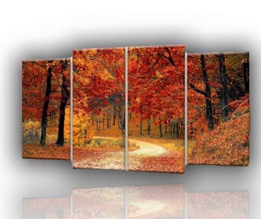 Stampa su tela || Quadri moderni || Paesaggio autunno