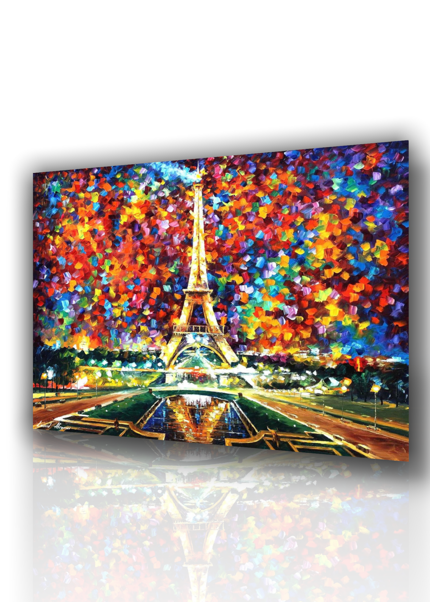 LEONID AFREMOV - tour eiffel Parigi