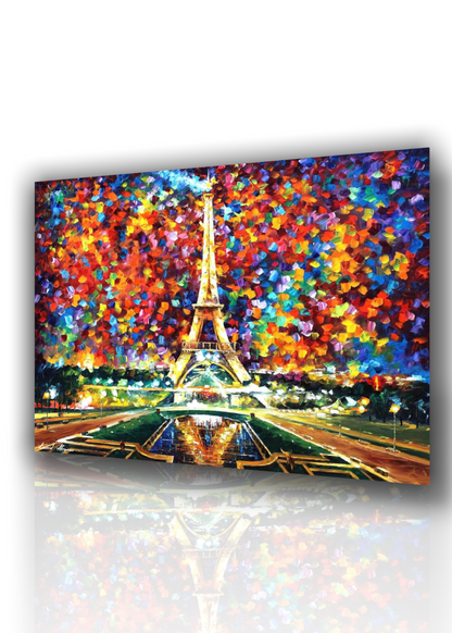 LEONID AFREMOV - tour eiffel Parigi