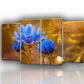 Stampe su tela || Quadro || Fiori Blu || Quadri orchidee