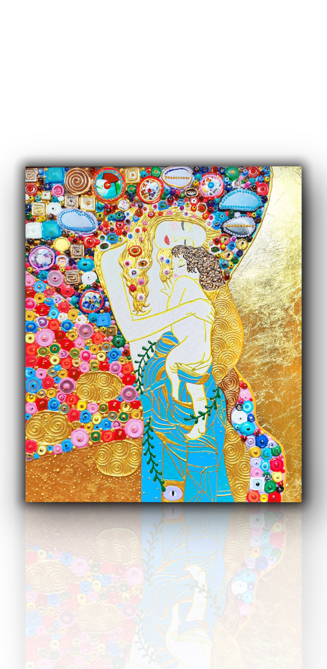 Berühmte Gemälde || berühmte Kunstwerke KLIMT || HD-Leinwanddrucke || fertig zum Aufhängen