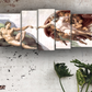La création d'Adam || La naissance || peinture xxl Michelangelo || Tableaux modernes