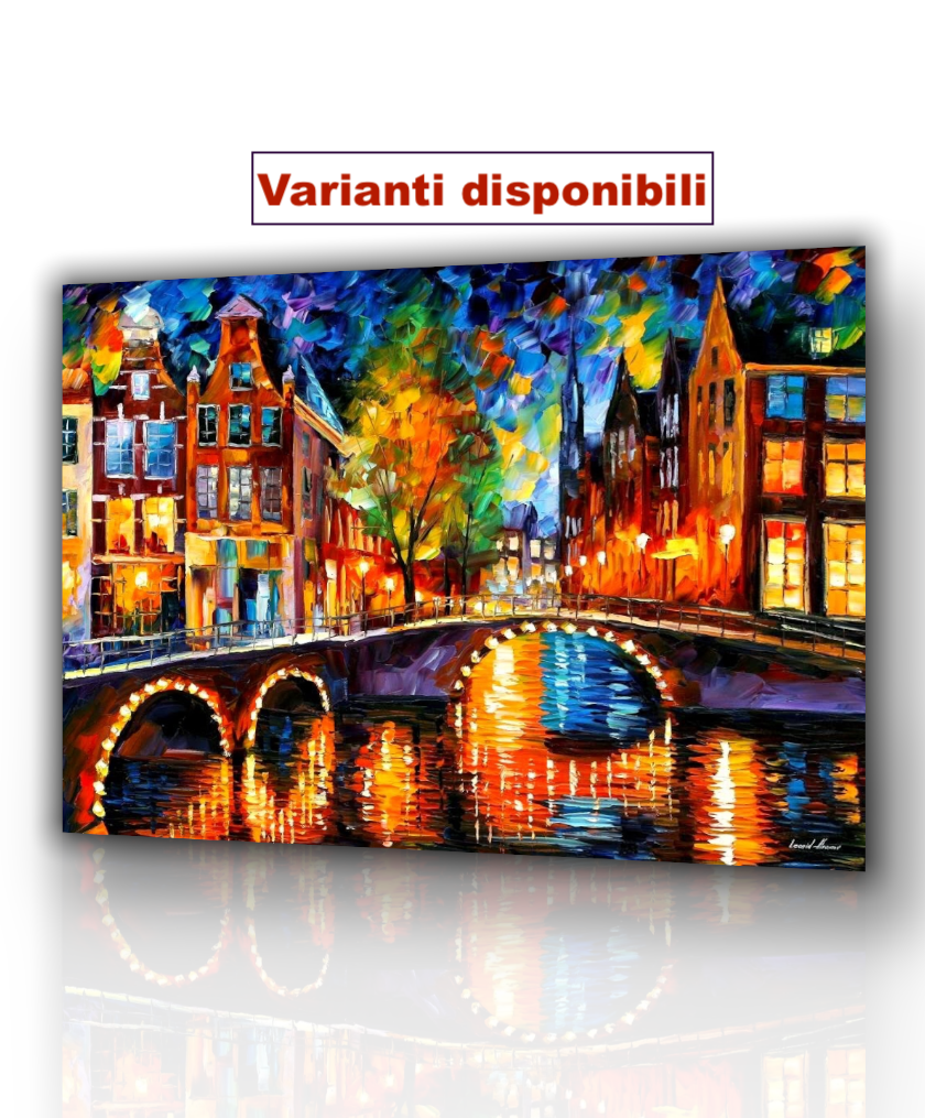 Quadri famosi || opere d'arte famose LEONID AFREMOV || stampe su tela HD || pronti da appendere