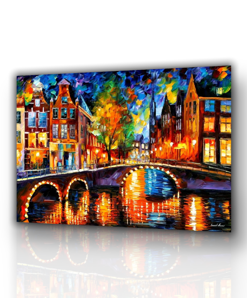 Quadri famosi || opere d'arte famose LEONID AFREMOV || stampe su tela HD || pronti da appendere