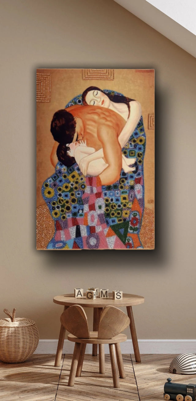 Berühmte Gemälde || berühmte Kunstwerke KLIMT || HD-Leinwanddrucke || fertig zum Aufhängen