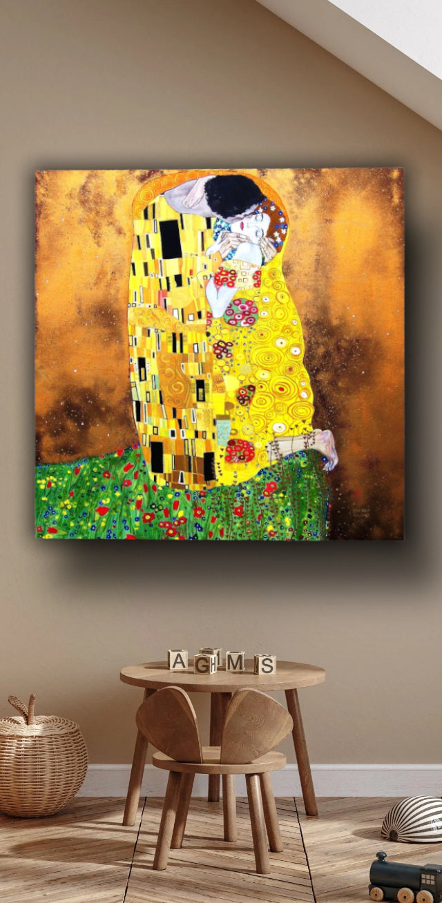Berühmte Gemälde || berühmte Kunstwerke KLIMT || HD-Leinwanddrucke || fertig zum Aufhängen