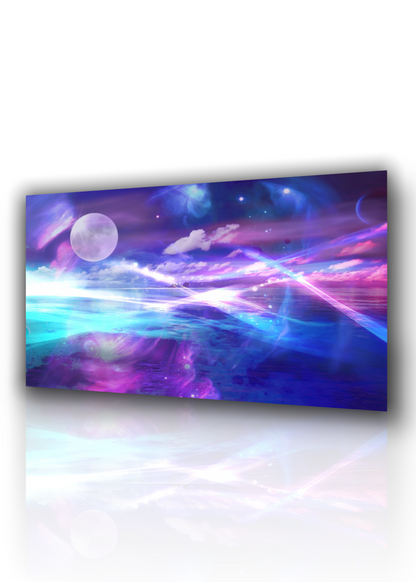 TABLEAUX PAYSAGES 70x50 chacun || Travail-cadre || Tableaux modernes salon xxl